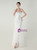 In Stock:Ship in 48 Hours White Sequins Strapless Party Dress