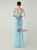 In Stock:Ship in 48 Hours Sky Blue Sequins Strapless Party Dress