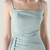 In Stock:Ship in 48 Hours Lake Green Spaghetti Straps Party Dress