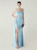 In Stock:Ship in 48 Hours Sky Blue Spaghetti Straps Party Dress