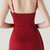 In Stock:Ship in 48 Hours Popular Burgundy Spaghetti Straps Party Dress