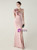 In Stock:Ship in 48 Hours Sexy Pink One Shoulder Feather Party Dress
