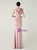 In Stock:Ship in 48 Hours Sexy Pink One Shoulder Feather Party Dress