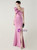 In Stock:Ship in 48 Hours Purple One Shoulder Split Party Dress