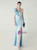 In Stock:Ship in 48 Hours Sky Blue Mermaid One Shoulder Beading Party Dress