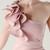 In Stock:Ship in 48 Hours Pink Mermaid One Shoulder Beading Party Dress