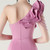 In Stock:Ship in 48 Hours Lavender Mermaid One Shoulder Beading Party Dress