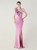 In Stock:Ship in 48 Hours Lavender Mermaid One Shoulder Beading Party Dress