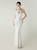 In Stock:Ship in 48 Hours Adorable White Sequins Halter Beading Party Dress