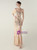 In Stock:Ship in 48 Hours Brilliant Gold Sequins One Shoulder Beading Party Dress