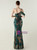 In Stock:Ship in 48 Hours Stylish Green Sequins One Shoulder Beading Party Dress