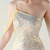 In Stock:Ship in 48 Hours Apricot Sequins One Shoulder Beading Party Dress