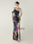 In Stock:Ship in 48 Hours Navy Blue Sequins One Shoulder Beading Party Dress