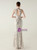 In Stock:Ship in 48 Hours Silver Sequins Backless Beading Party Dress