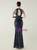 In Stock:Ship in 48 Hours Navy Blue Sequins Backless Beading Party Dress