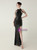 In Stock:Ship in 48 Hours Dreamy Black Sequins Backless Beading Party Dress