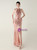 In Stock:Ship in 48 Hours Fairy Tale Pink Sequins Backless Beading Party Dress