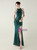 In Stock:Ship in 48 Hours Green Sequins Backless Beading Party Dress