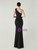 In Stock:Ship in 48 Hours New Black One Shoulder Pleats Party Dress