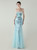 In Stock:Ship in 48 Hours Sky Blue Sequins Tulle Feather Party Dress