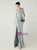 In Stock:Ship in 48 Hours Lake Green Straps Split Beading Party Dress
