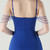 In Stock:Ship in 48 Hours Trendy Royal Blue Straps Split Beading Party Dress
