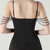 In Stock:Ship in 48 Hours Casual Black Straps Split Beading Party Dress