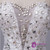 A Line Sweetheart Beading Wedding Dresses Long Train Lace Up Bridal Gowns