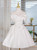 White Satin Off the Shoulder Pleats Bow Homecoming Dress