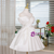 White Satin Off the Shoulder Pleats Bow Homecoming Dress