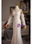Ivory White Mermaid Lace Appliques Long Sleeve Wedding Dress