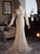 Ivory White Mermaid Lace Appliques Long Sleeve Wedding Dress