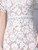 White Lace Short Sleeve V-neck Beading Mother Of The Bride Dress