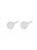 S925 Silver Zircon Spherical Crystal Earrings