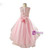Little Princess Pink Color Flower Girl Dresses Ball Gown