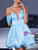 Short Off the Shoulder Party Dress