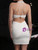 Hollow Slim Halter Rhinestone Banquet Dress
