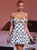 Polka Dot Printed Leisure Holiday Dress