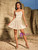 Strap Tube Top Sequins Backless Short Dress