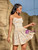 Strap Tube Top Sequins Backless Short Dress