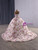 Fuchsia Sequins Strapless Prom Dress