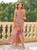 One Shoulder Sequins Split Party Dress