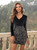 Slim-fit Sequined Stitching Tight Dress