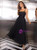 Mesh Sequined Suspender Evening Dress