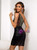 Fashion Sexy Beading Sequined Dress