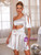 White One Shoulder Short Dress