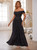 Black Sequins Off the Shoulder Party Dress