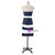 Navy Blue Mother Of The Bride Dresses Sheath Knee Length With Jacket  For Wedding