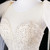 Champagne Sequins Backless Prom Dress