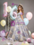 Light Ball Gown Off the Shoulder Quinceanera Dress